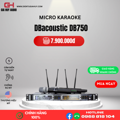 Micro không dây DBacoustic DB750