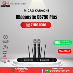 Micro không dây DBacoustic DB750 Plus