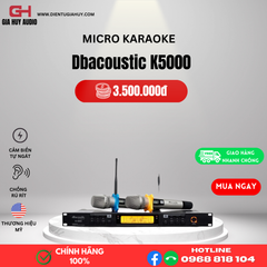 Micro không dây Dbacoustic K5000