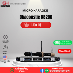 Micro không dây Dbacoustic K8200