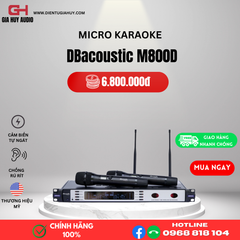 Micro không dây DBacoustic M800D