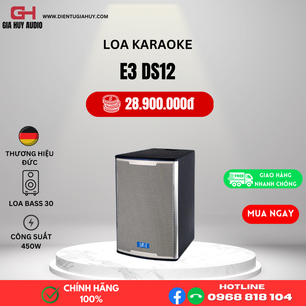 Loa karaoke E3 DS12