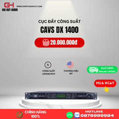 Cục đẩy nguồn xung 4 kênh CAVS DX 1400