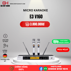 Micro không dây E3 V160