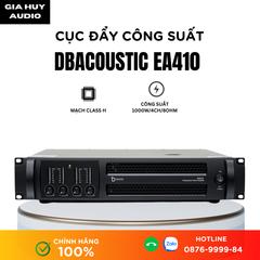 Cục đẩy công suất 4 kênh Dbacoustic EA410