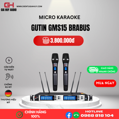 Micro không dây GUTIN GMS15 BRABUS (ĐỨC)