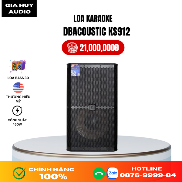 Loa Karaoke dBacoustic KS912