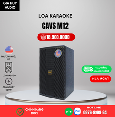 Loa Karaoke CAVS M12
