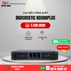 Cục đẩy công suất Dbacoustic KD500 Plus