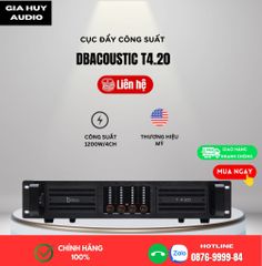 Cục đẩy công suất Dbacoustic T4.20