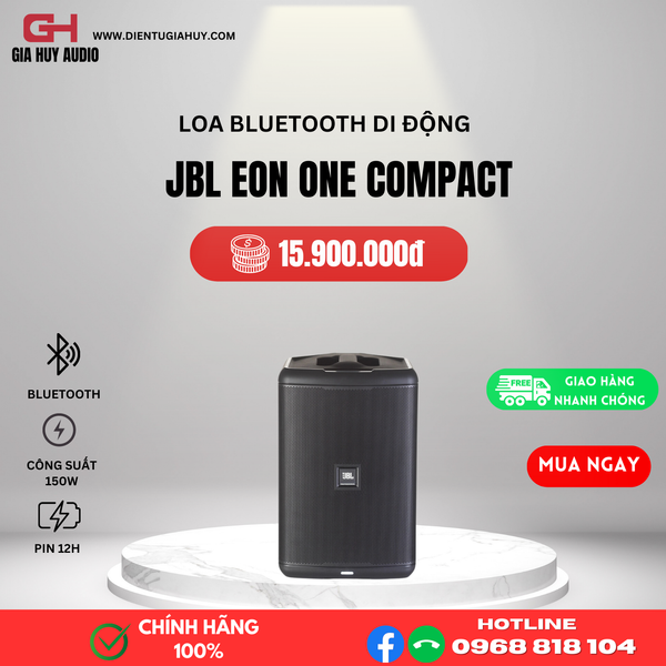 Loa Bluetooth Active JBL EON ONE COMPACT - Có Pin