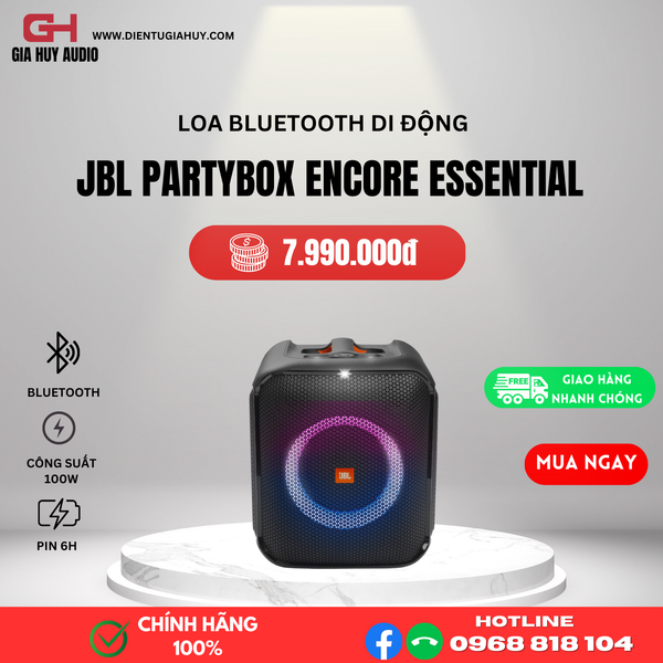 Loa Bluetooth JBL PARTYBOX ENCORE ESSENTIAL