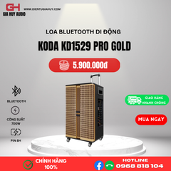 Loa kéo Bluetooth KODA KD1529 PRO GOLD Bass 40