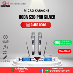 Micro không dây KODA S20 PRO SILVER