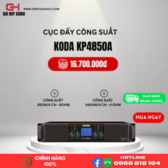 Cục đẩy công suất 4 kênh KODA KP4850A