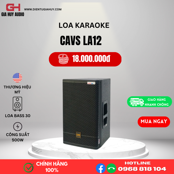 Loa Karaoke CAVS LA12