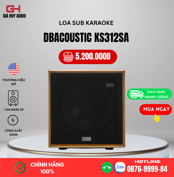 Loa Sub karaoke Dbacoustic KS312SA