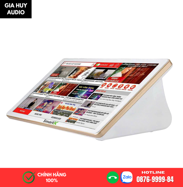 Đầu karaoke SmartK liền màn cảm ứng 18.5 inch + Ổ cứng 4TB