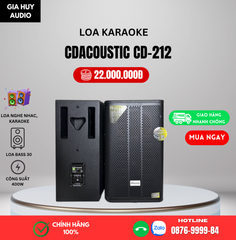 Loa Karaoke CDacoustic CD 212