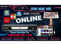 Máy karaoke SmartK K360 - Ổ cứng 6TB