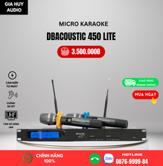 Micro không dây Dbacoustic 450 Lite