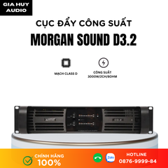 Cục Đẩy Công Suất 02 Kênh Morgan Sound D3.2