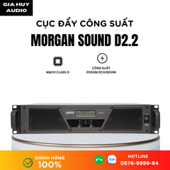 Cục Đẩy Công Suất 02 Kênh Morgan Sound D2.2