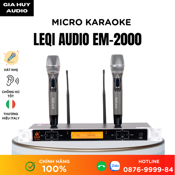 Micro Karaoke LEQI AUDIO EM-2000