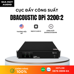 Cục Đẩy Công Suất Dbacoustic 2 Kênh KPi 3200:2