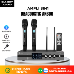 Ampli liền công suất 3in1 Dbacoustic AK600