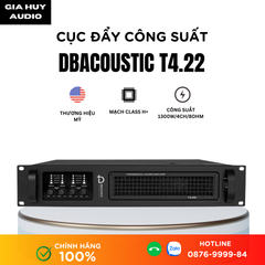 Cục Đẩy Công Suất Dbacoustic T4.22