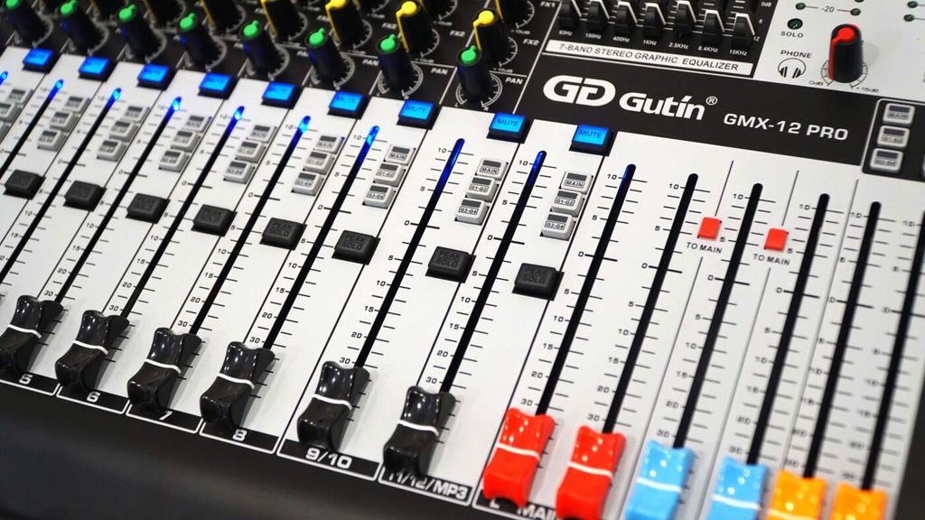 Mixer GUTIN GMX12 PRO