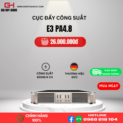 Cục đẩy công suất 4 kênh E3 PA4.8