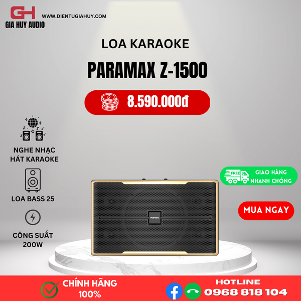 Loa Karaoke Paramax Z 1500