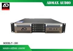 Cục đẩy công suất 4 kênh ADMAX  T - 1300