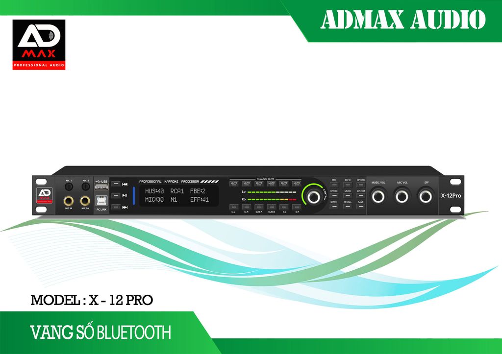 Vang cơ Admax X6 Pro Chính hãng - Gia Huy Audio