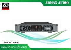 Cục đẩy công suất 4 kênh ADMAX P4650