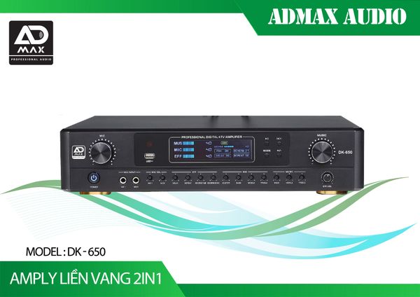 Vang liền công suất ADMAX DK650
