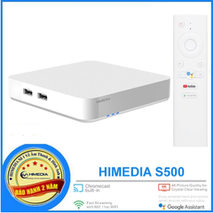 HIMEDIA S500 - ANDROID TV CHÍNH CHỦ GOOGLE 9.0, RAM 2G, CÓ CỔNG QUANG. ANDROID TV BOX