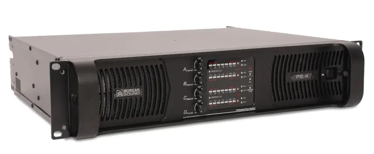 Cục Đẩy Công Suất 04 Kênh Morgan Sound P6.4
