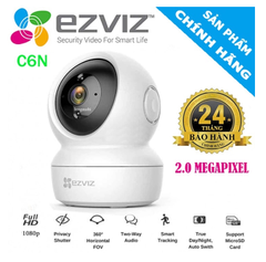 CAMERA EZVIZ CS-C6N (A0-1C2WFR) 1080P WIFI, GÓC RỘNG, QUÉT CHUYỂN ĐỘNG THÔNG MINH 360°