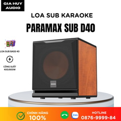 Loa Sub Paramax SUB D40