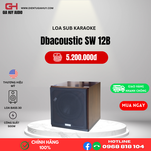 Loa Sub Dbaucoustic SW12B