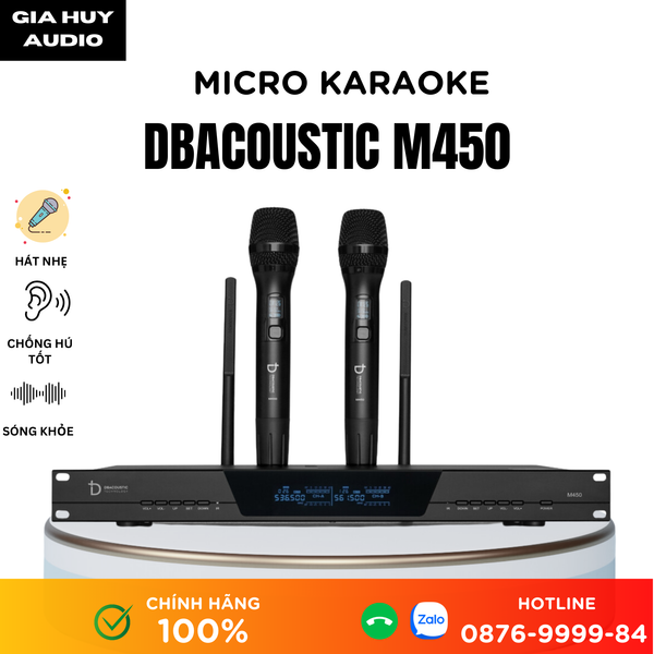 Micro không dây Dbacoustic M450