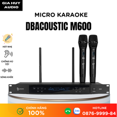 Micro không dây Dbacoustic M600