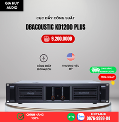 Cục đẩy công suất Dbacoustic KD1200 Plus