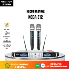 Micro không dây KODA E12