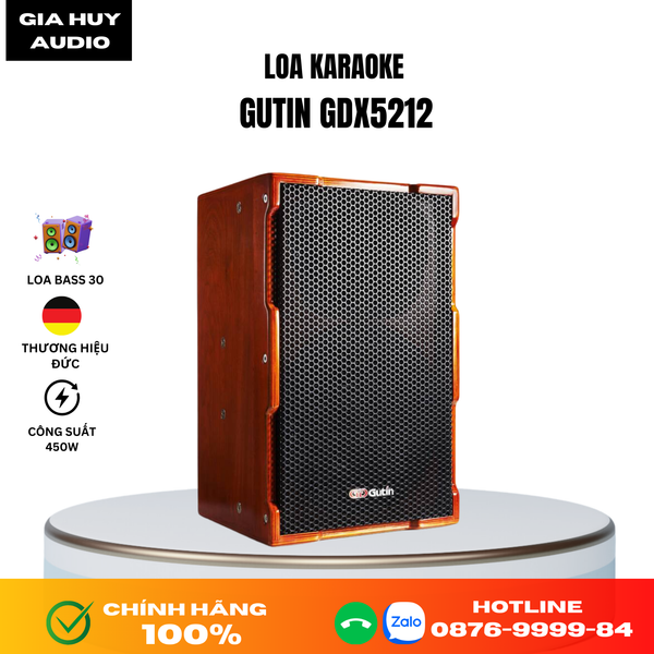 Loa karaoke GUTIN GDX5212 Bass 30