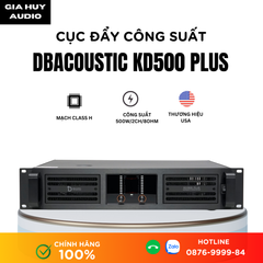 Cục đẩy công suất Dbacoustic KD500 Plus