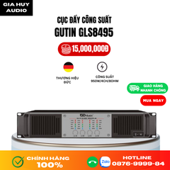 Cục đẩy công suất 4 kênh GUTIN GLS8495